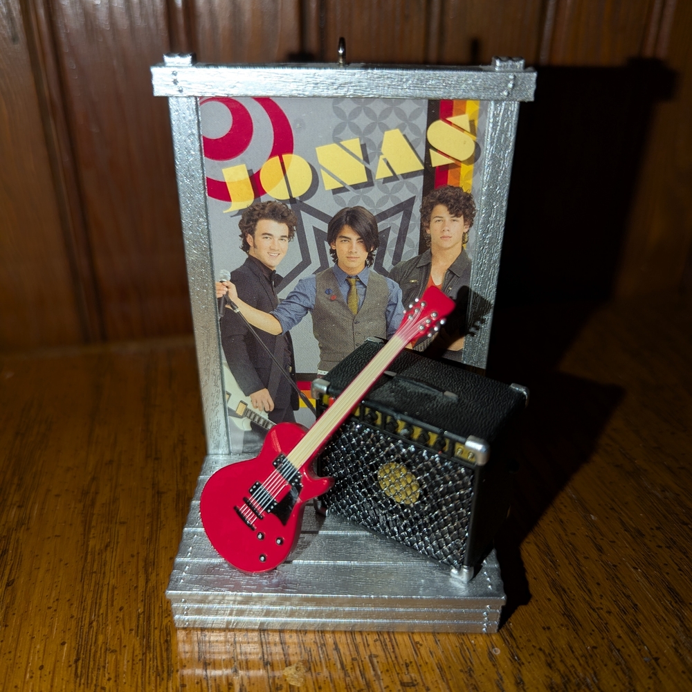 Jonas Brothers Christmas Ornament